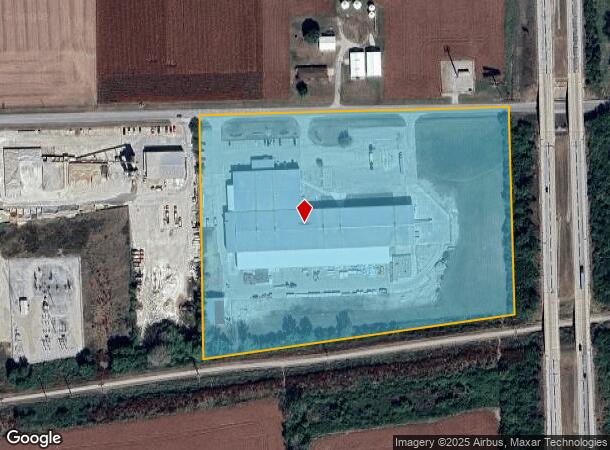 1509 Dewitt Ave E, Mattoon, IL Parcel Map