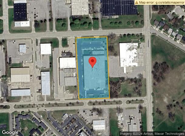  1720 Dove St, Port Huron, MI Parcel Map