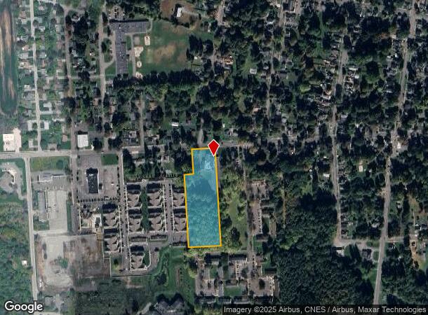 93 Downer St, Baldwinsville, NY Parcel Map