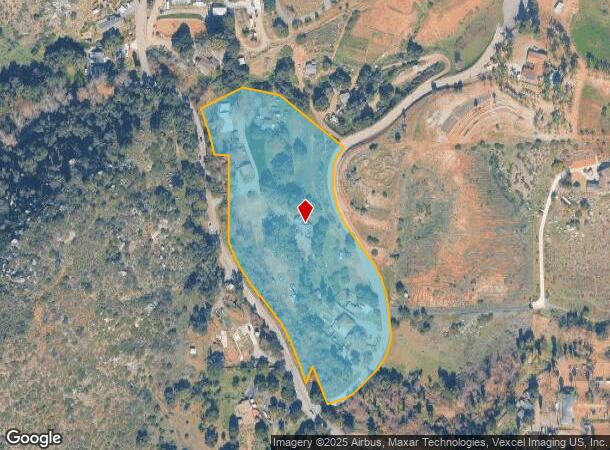5710 Olive Hill Rd, Bonsall, CA Parcel Map