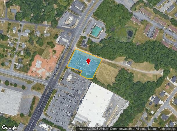  8210 Timberlake Rd, Lynchburg, VA Parcel Map