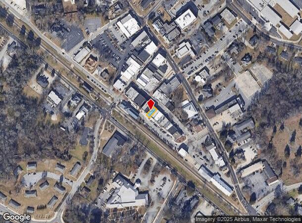 917 Commercial St Ne, Conyers, GA Parcel Map