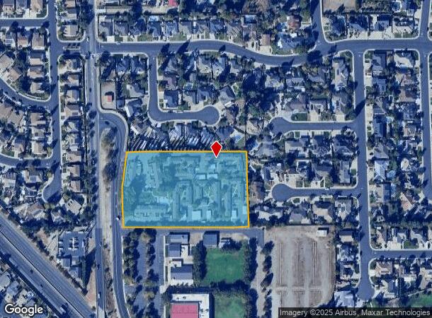 794 Button Ave, Manteca, CA Parcel Map