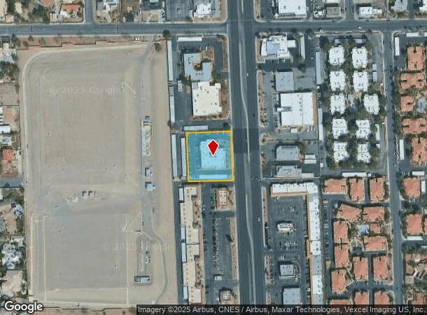  1601 S Rainbow Blvd, Las Vegas, NV Parcel Map