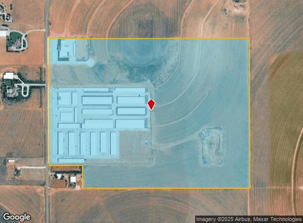 13405 Upland Ave, Wolfforth, TX Parcel Map