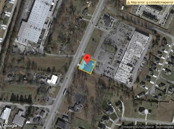  1349 Mcarthur St, Manchester, TN Parcel Map