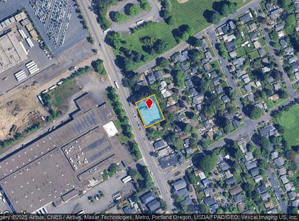  10211 N Lombard St, Portland, OR Parcel Map