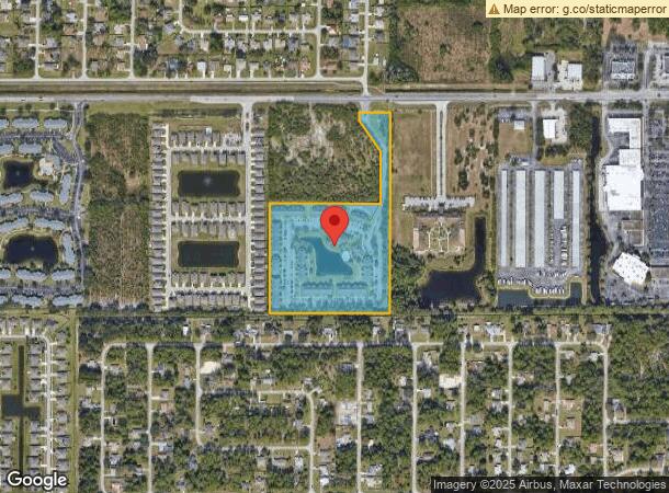  154 Daffodil Dr Sw, Palm Bay, FL Parcel Map