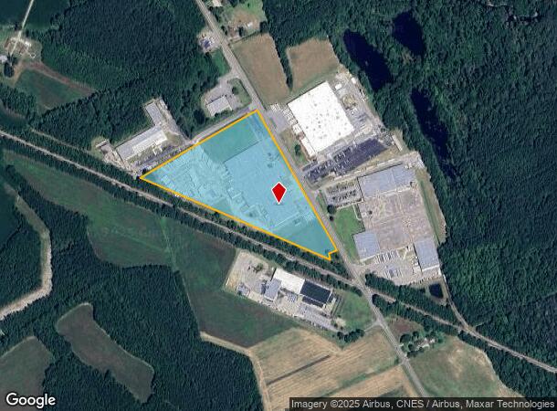 855 Caton Rd, Lumberton, NC Parcel Map