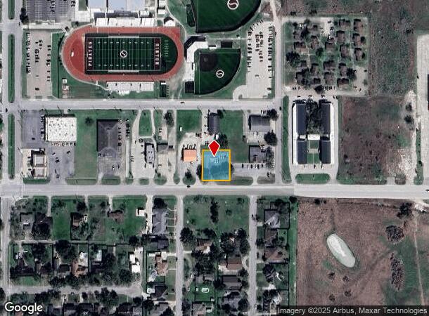  1133 E Sinton St, Sinton, TX Parcel Map