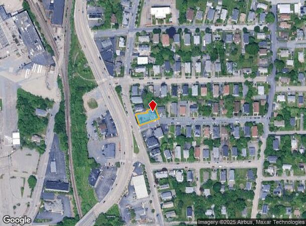  1 Watson Ave, Worcester, MA Parcel Map