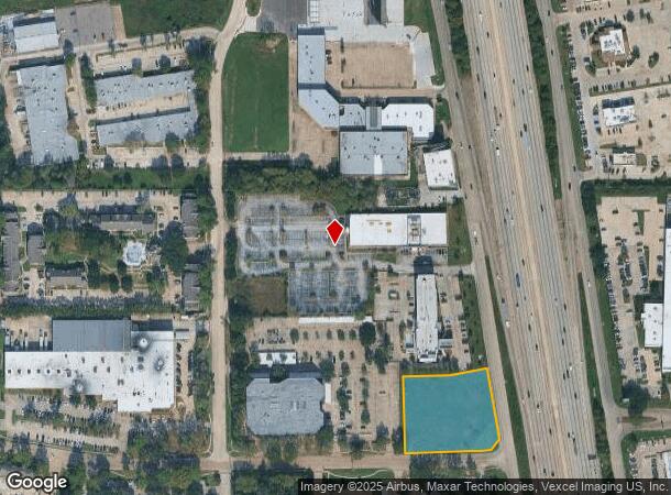  15651 North Fwy, Houston, TX Parcel Map