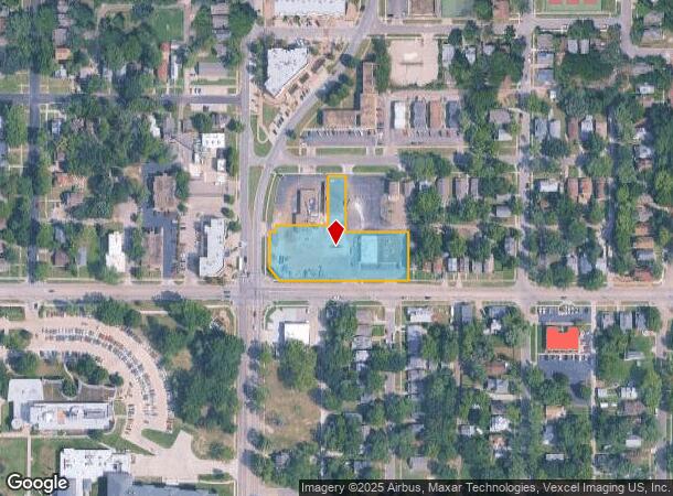 1404 Sw 17Th St, Topeka, KS Parcel Map