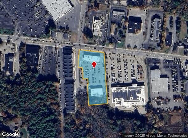 340 E Central St, Franklin, MA Parcel Map