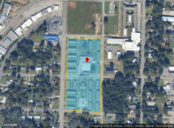 602 S Lena St, Dothan, AL Parcel Map