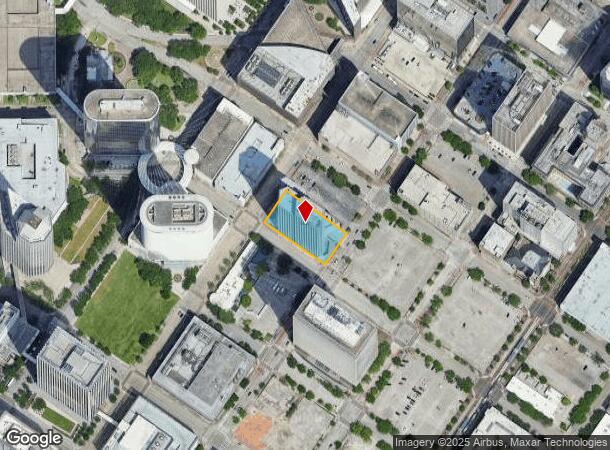 1415 Louisiana St, Houston, TX Parcel Map