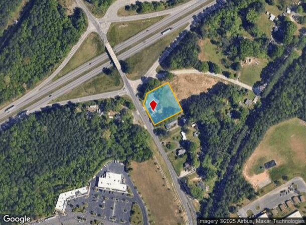  1624 Glenn School Rd, Durham, NC Parcel Map