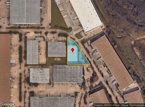  2925 114Th St, Grand Prairie, TX Parcel Map