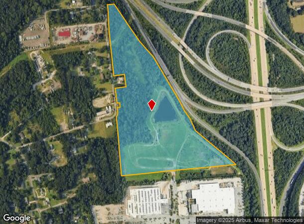 428 George Clauss Blvd, Severn, MD Parcel Map