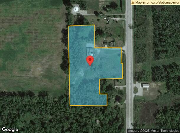  2925 N Huron Rd, Pinconning, MI Parcel Map