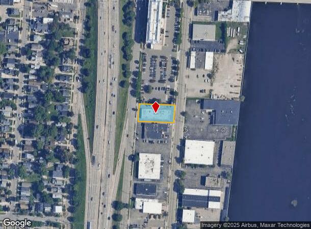 1058 Scribner Ave Nw, Grand Rapids, MI Parcel Map