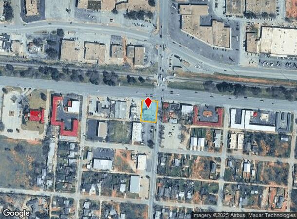  3301 S 1St St, Abilene, TX Parcel Map