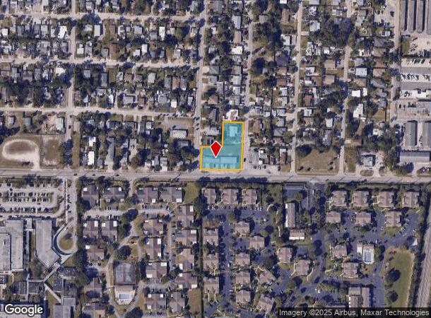 977 Miner Rd, Lantana, FL Parcel Map