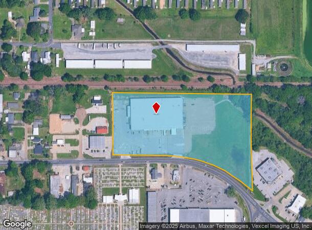 5550 Cameron St, Scott, LA Parcel Map