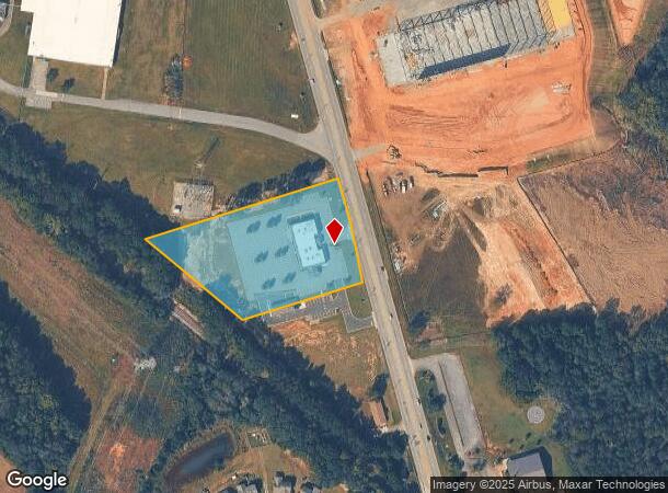  1621 Pearman Dairy Rd, Anderson, SC Parcel Map