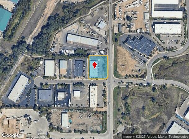 1208 Commerce Ct, Lafayette, CO Parcel Map