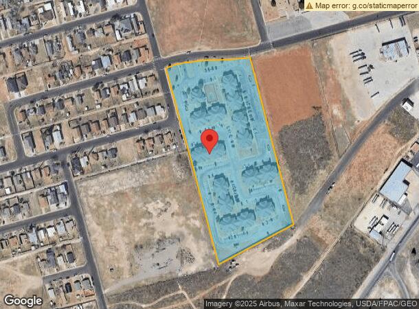  1000 E Monahans St, Odessa, TX Parcel Map