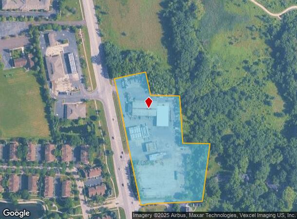  909 S Milwaukee Ave, Vernon Hills, IL Parcel Map