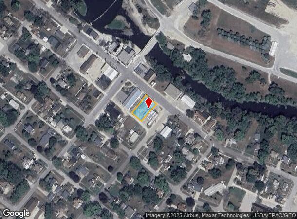 1107 Water St, Alden, IA Parcel Map