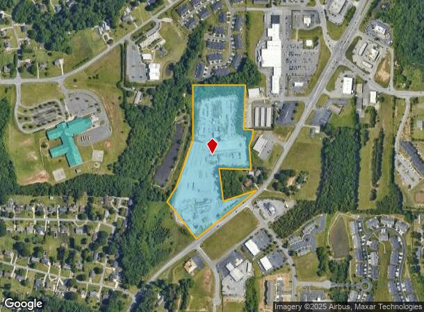 11875 N Nc Highway 150, Winston Salem, NC Parcel Map