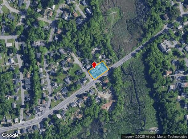  1008 Centre St, Brockton, MA Parcel Map