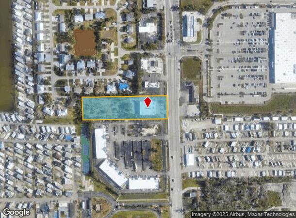  17220 San Carlos Blvd, Fort Myers Beach, FL Parcel Map