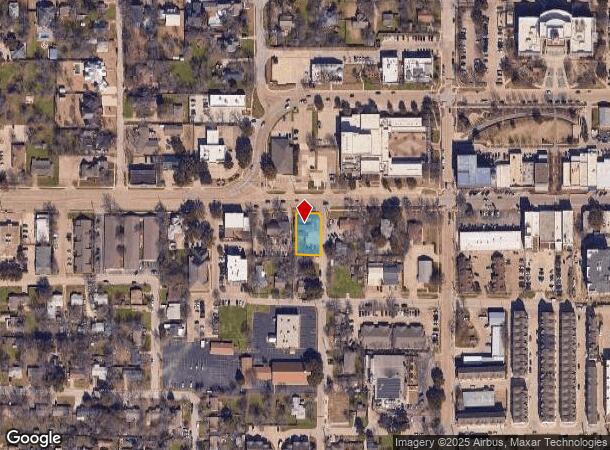  306 W Main St, Lewisville, TX Parcel Map