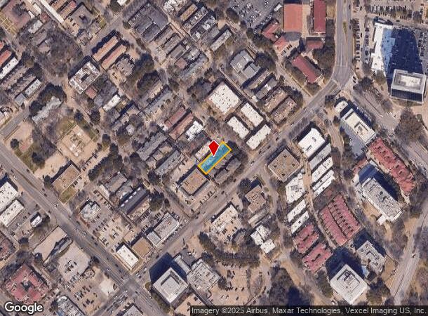 3811 Holland Ave, Dallas, TX Parcel Map