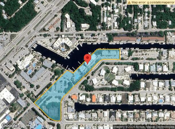  527 Caribbean Dr, Key Largo, FL Parcel Map