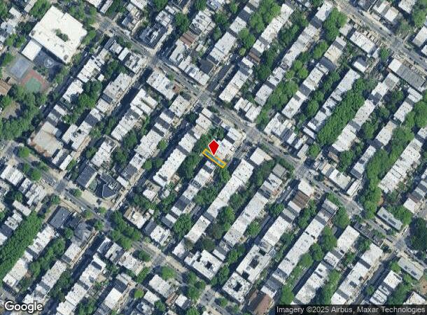  1131 Jefferson Ave, Brooklyn, NY Parcel Map