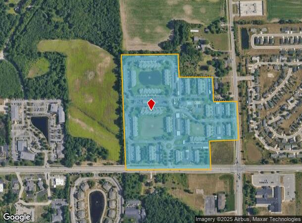  12100 Clear View Ln, Holland, MI Parcel Map