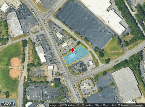  2409 Laurens Rd, Greenville, SC Parcel Map