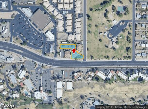  6952 E Broadway Rd, Mesa, AZ Parcel Map