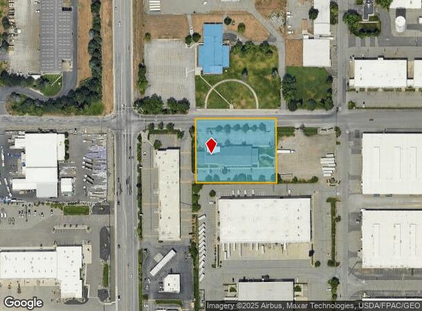  15520 E Kiernan Ave, Spokane, WA Parcel Map