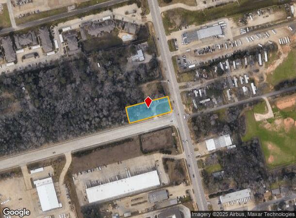 2407 N Frazier St, Conroe, TX Parcel Map