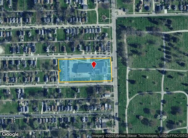  2601 Spring St, Toledo, OH Parcel Map