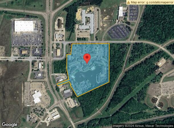  100 Windsor Lake Blvd, Brandon, MS Parcel Map