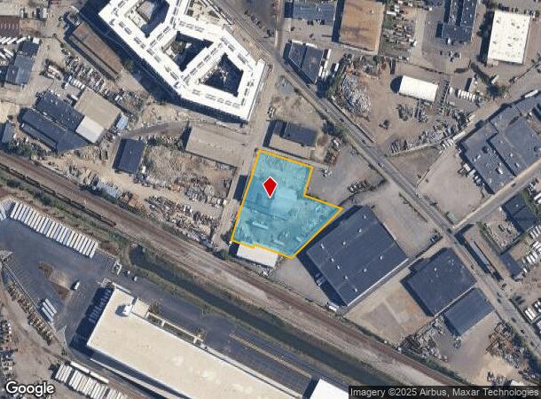  128 Spring St, Everett, MA Parcel Map