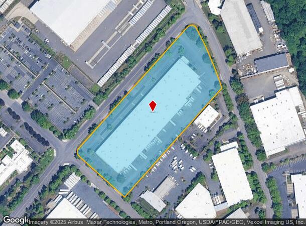  3620 N Leverman St, Portland, OR Parcel Map