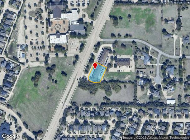  1504 N Greenville Ave, Allen, TX Parcel Map